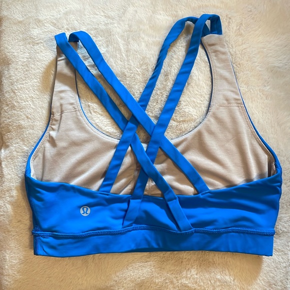 Lululemon Energy Bra Lakeside Blue - Picture 4 of 4